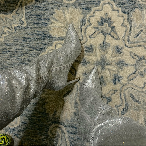 INC Over the Knee Rhinestone Boots - Picture 3 of 8